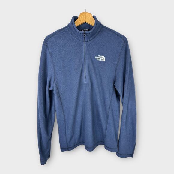 The North Face Tops - The North Face Mens size Medium TKA 100 Glacier 1/4 Zip Pullover